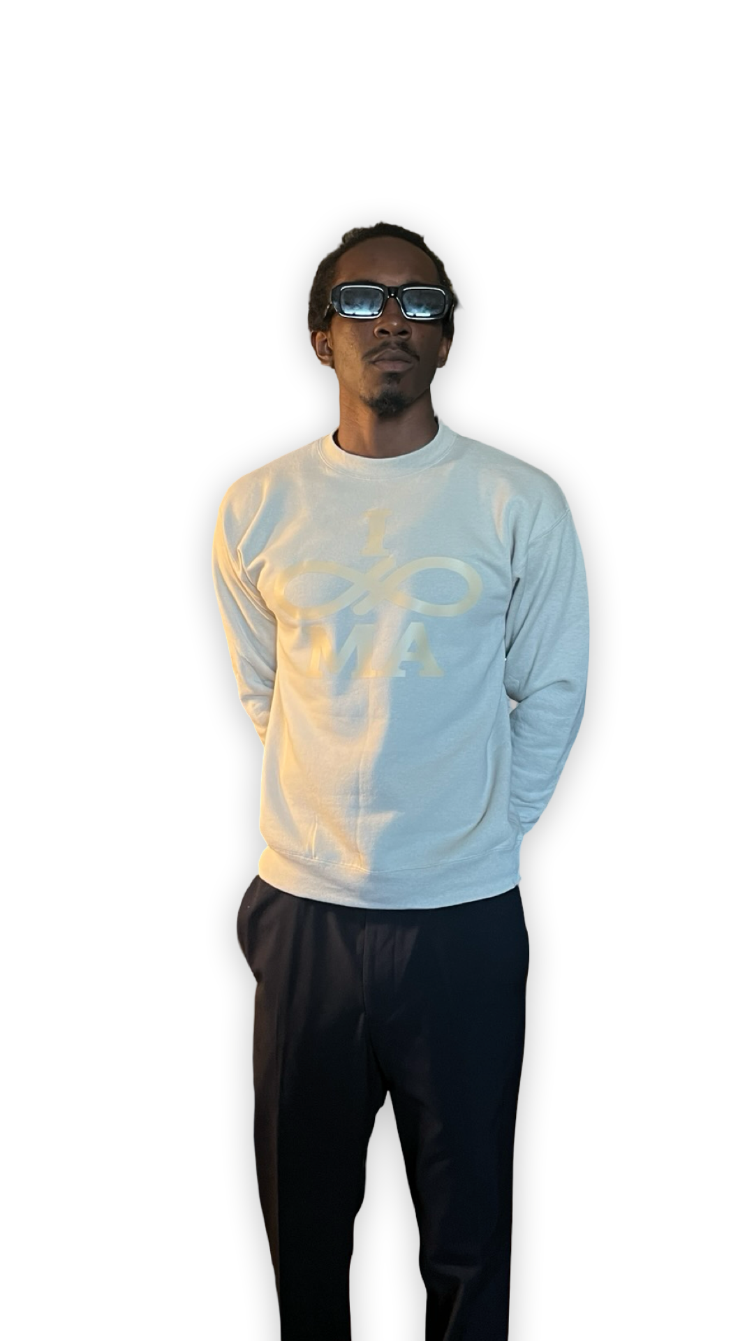 I MA CLASSIC SAND CREWNECK