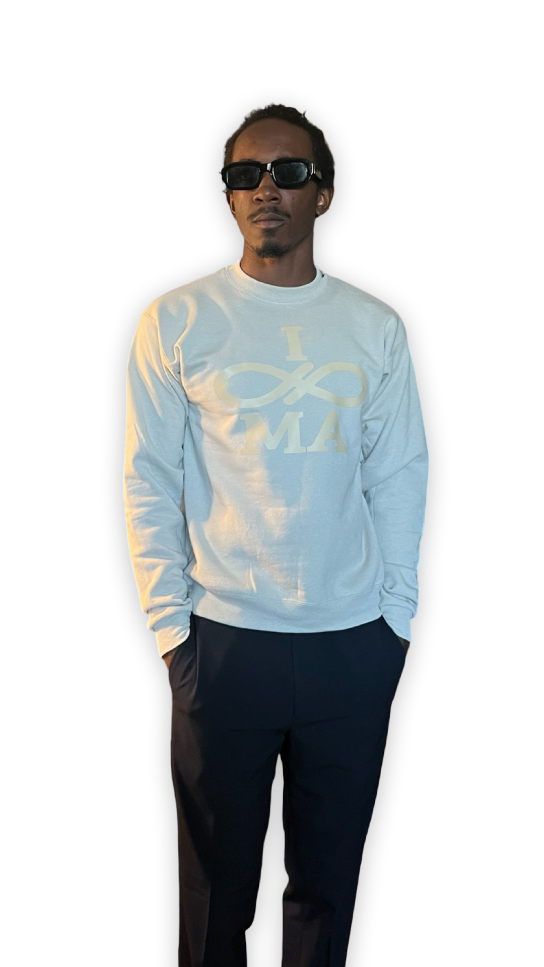 I MA CLASSIC SAND CREWNECK