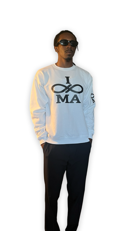 I MA CLASSIC SAND CREWNECK (b)