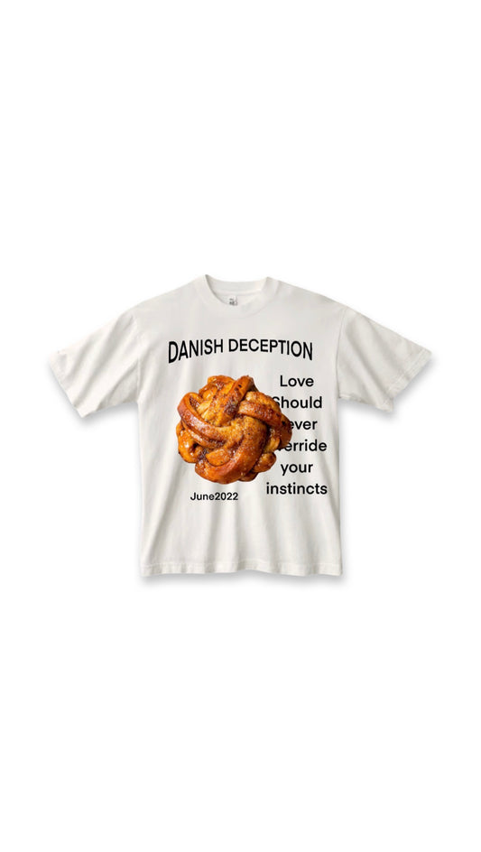 Pre order  the Danish deception bread crumbs TEE