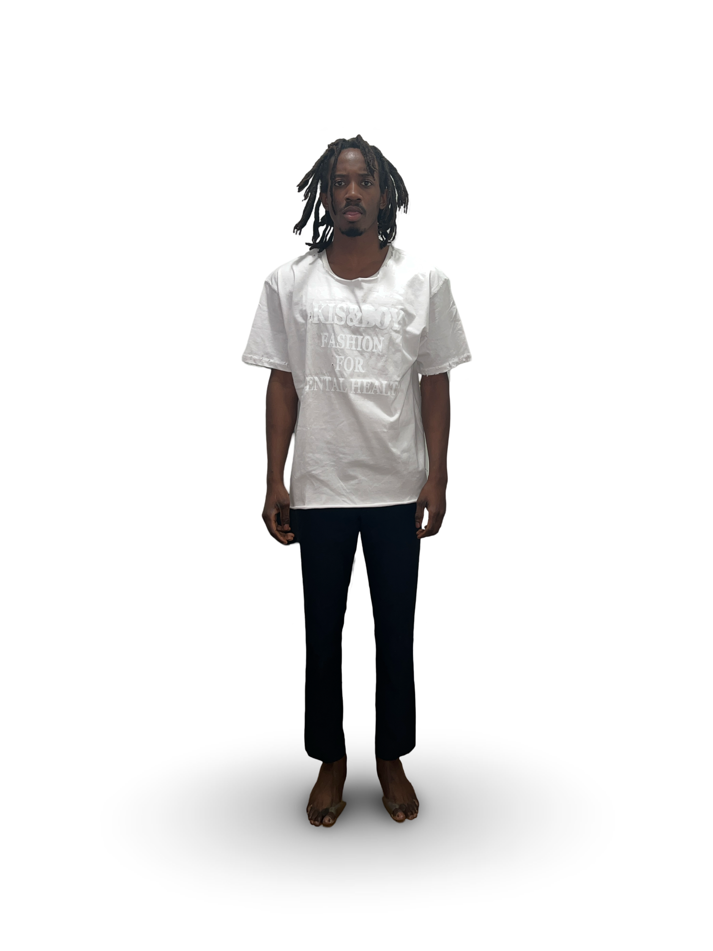 Distressed location tee