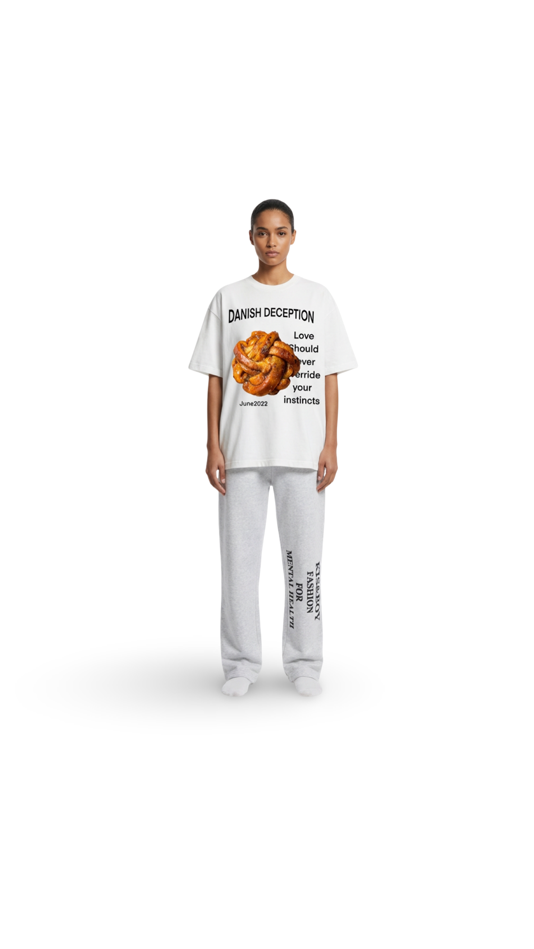 Pre order  the Danish deception bread crumbs TEE