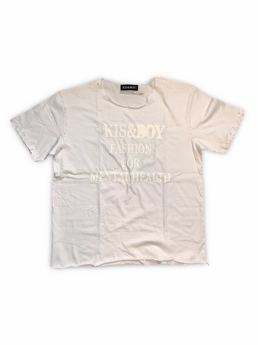 Distressed location tee