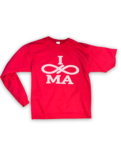 I MA CLASSIC RED CREWNECK