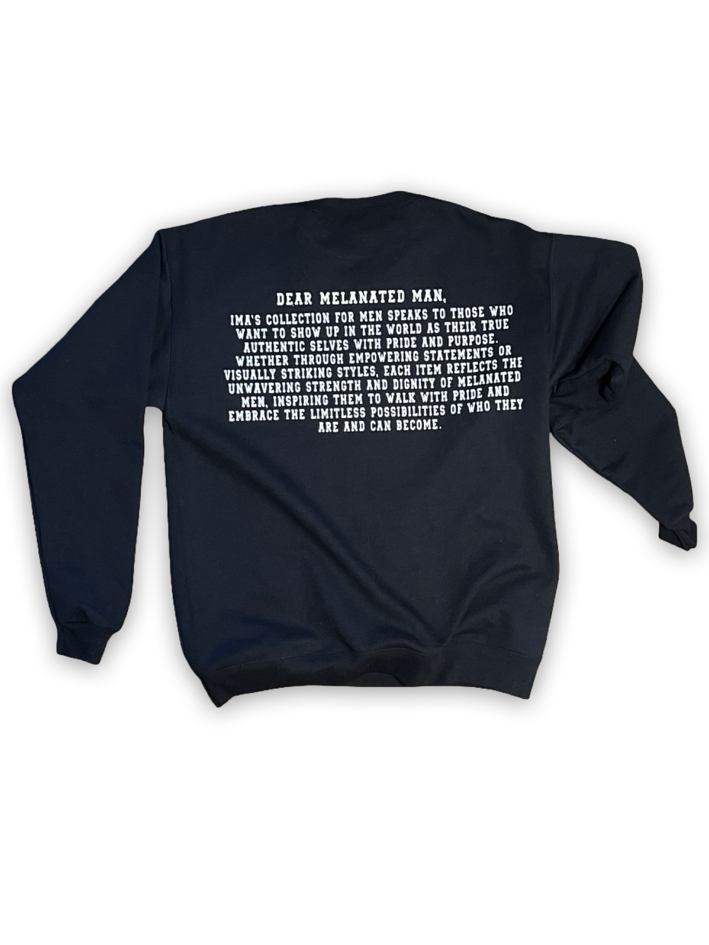 I MA CLASSIC BLACK CREWNECK