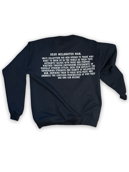 I MA CLASSIC BLACK CREWNECK