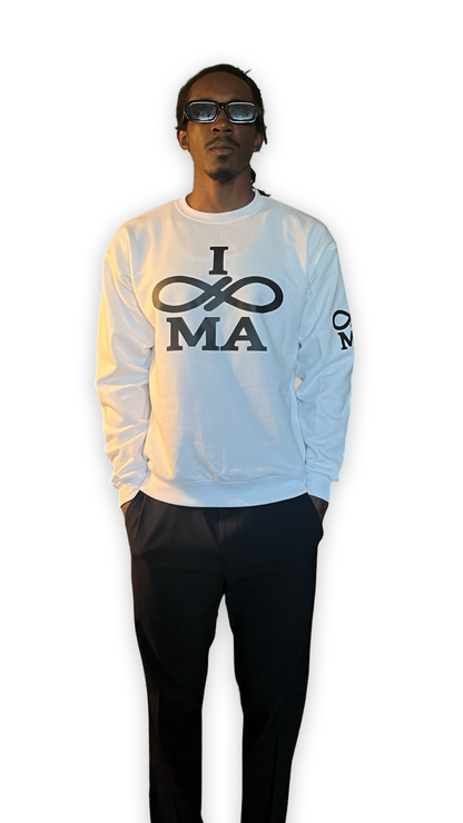 I MA CLASSIC SAND CREWNECK (b)