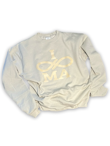 I MA CLASSIC SAND CREWNECK