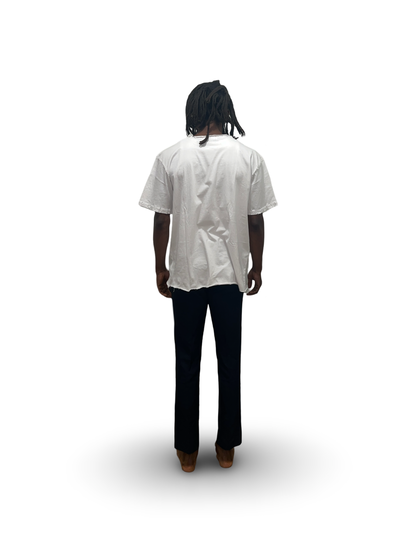 Distressed location tee